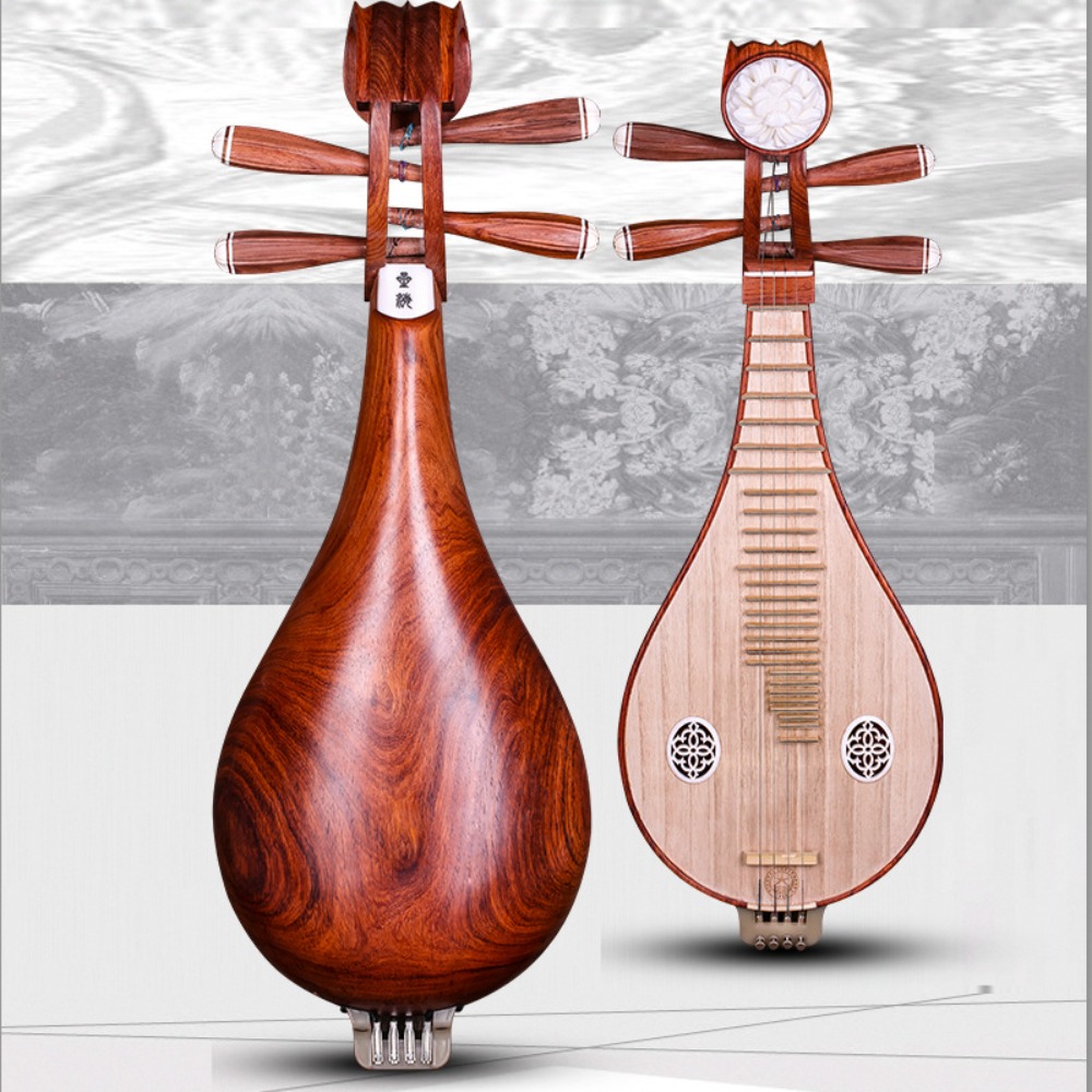 Musical Instrument With A - Beijing Xinghai 8414-A Liuqin Kayu Rosewood