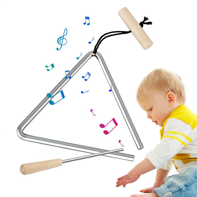 Musical Instrument Triangle - Instrumen Musik segitiga, instrumen tangan musik