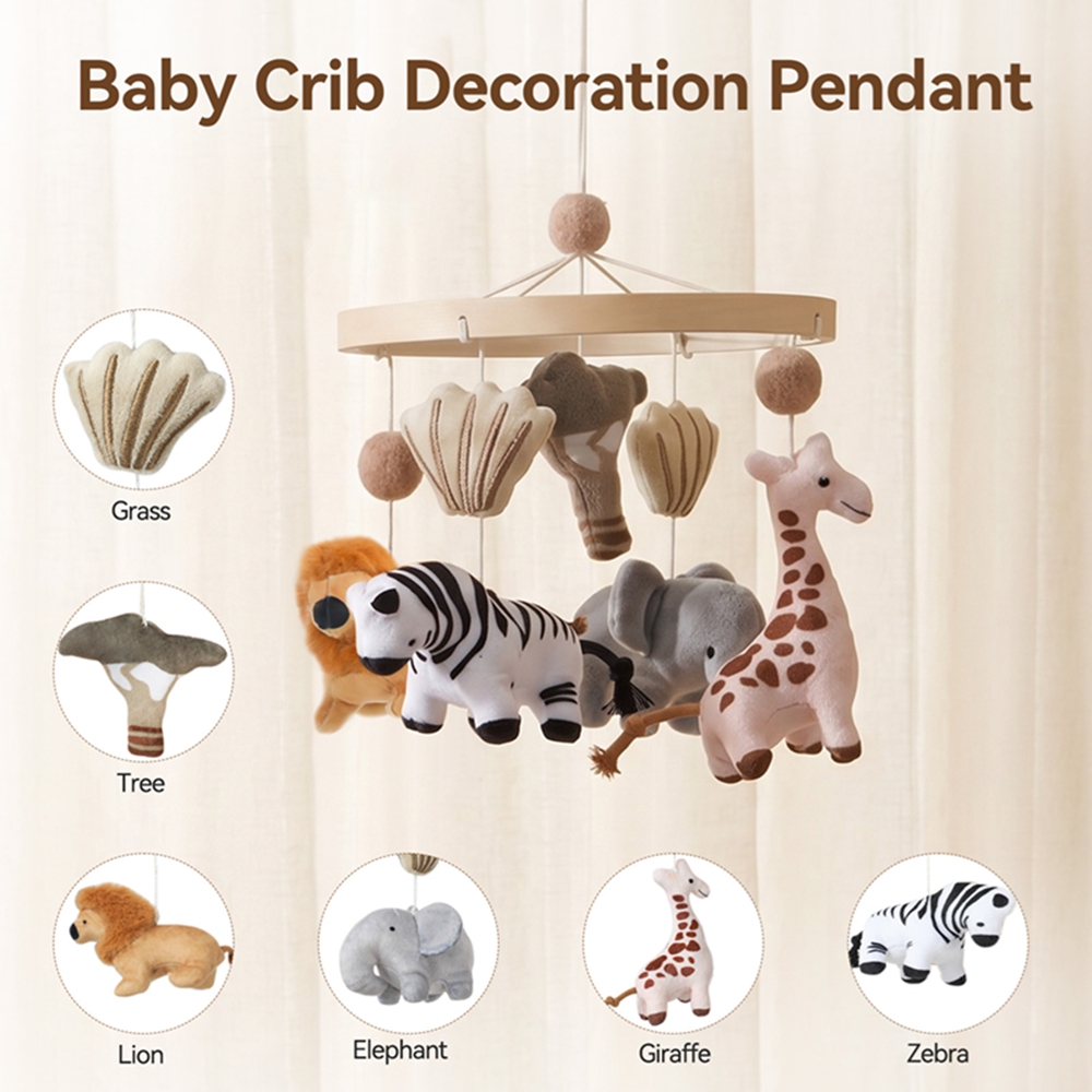 Musical Instrument Africa - Mainan Kerincingan Hewan Afrika untuk Bayi