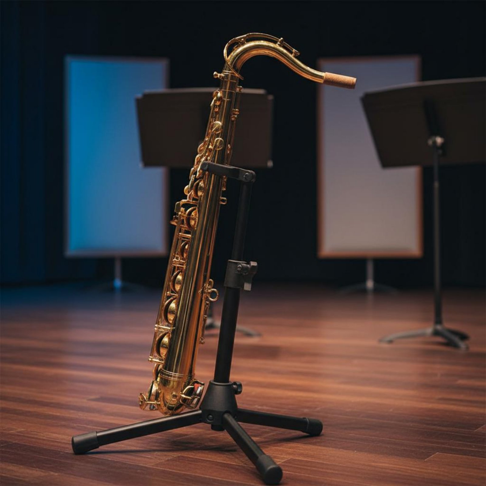 Musical Instrument Ending In A - Leher Saksofon Tenor dari Kuningan, Bagian