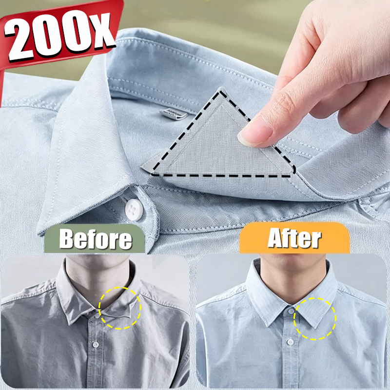 Musical Instrument Triangle - Sticker Penyangga Kerah Baju Tak Terlihat