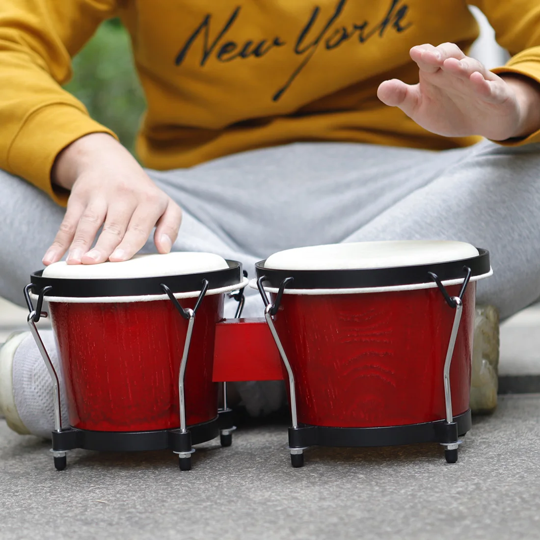 Musical Instrument Percussion - IRIN Drum Bongo Afrika Instrumen Perkusi