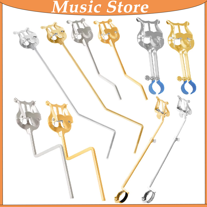 Musical Instruments List - Klarinet dudukan Musik/terompet/seruling/saksofon Alto portabel lembar