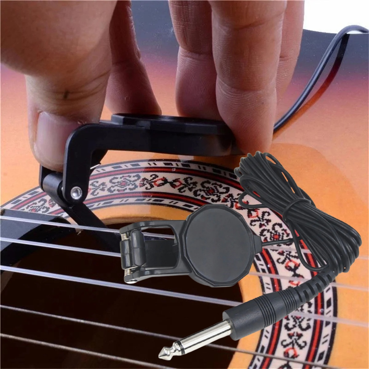 Audio Jack Clip On Pickup/2.5  - Musical Instrument Organ ulasan dan harga