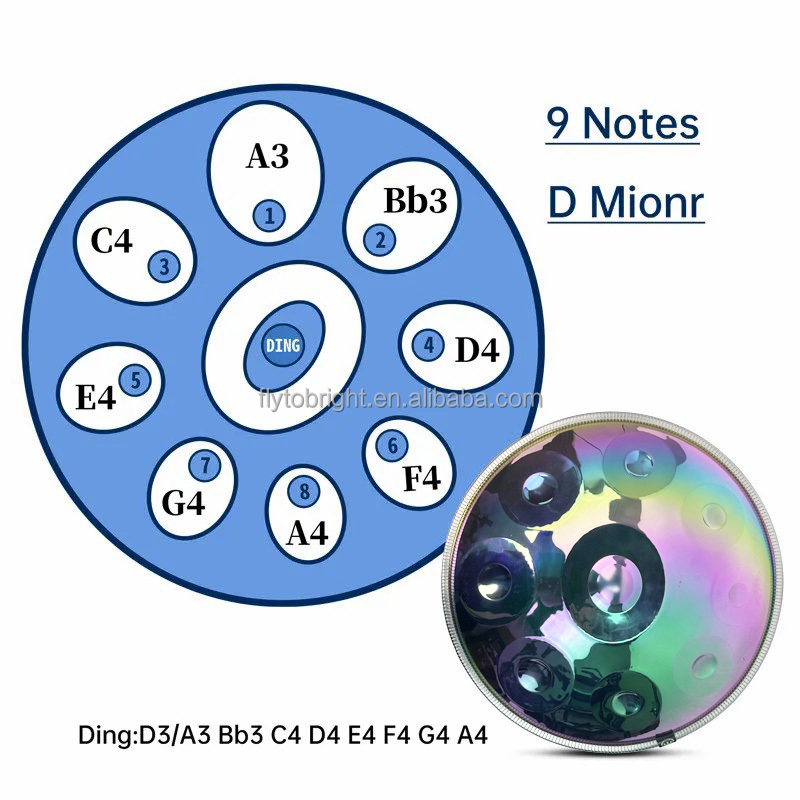 Handpan Kurd Drum Instrumen Mu - Musical Instrument Handpan ulasan dan harga