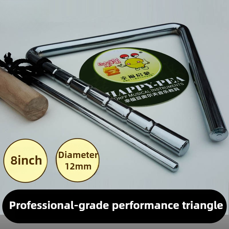 Instrumen Perkusi Segitiga Log - Musical Instrument Triangle ulasan dan harga