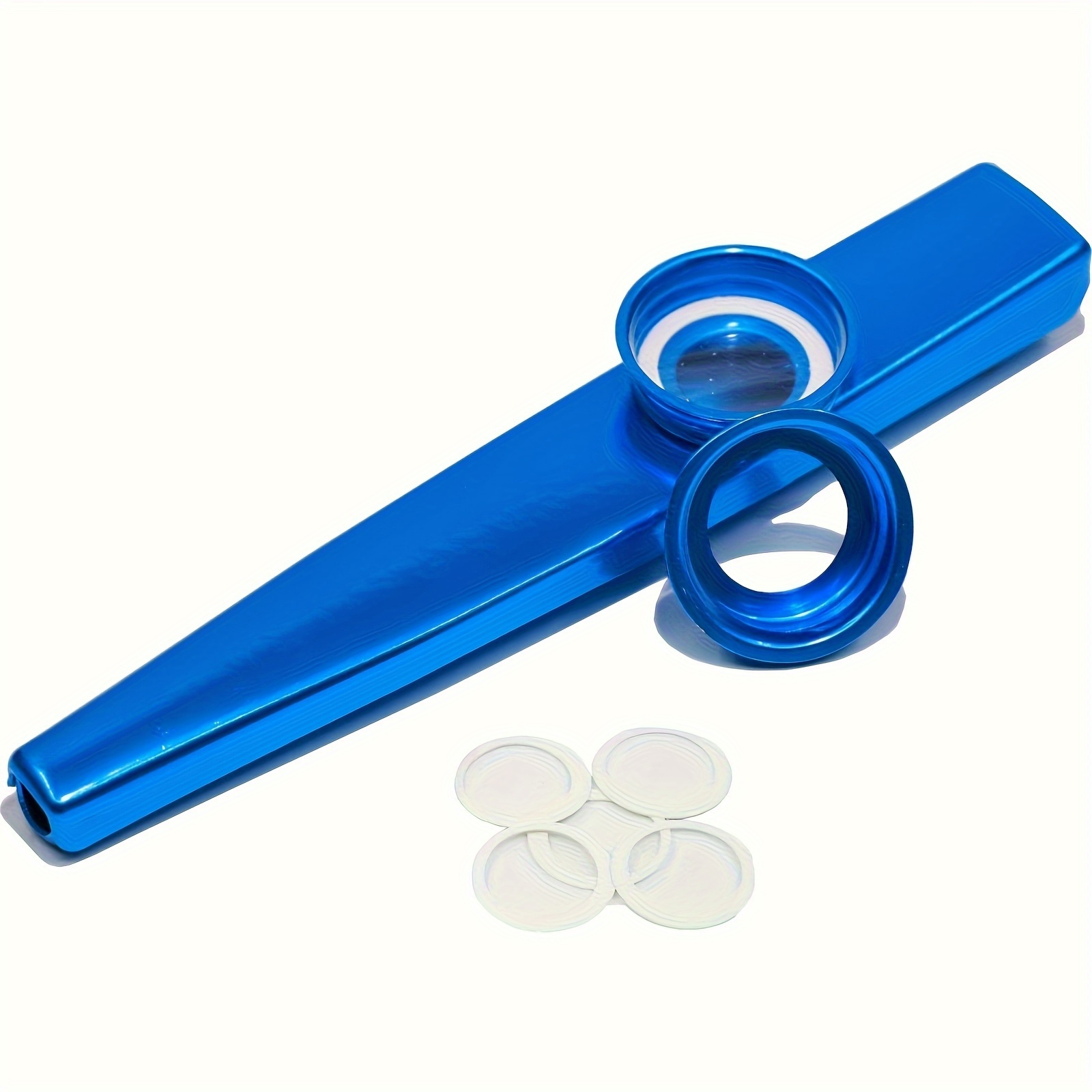 7 Buah Kazoo Logam Desain Sede - Musical Instrument Organ ulasan dan harga