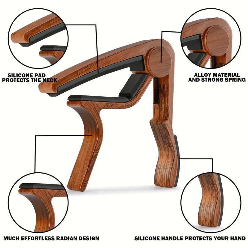 Capo gitar Aloi seng kualitas  - Musical Instrument Organ ulasan dan harga