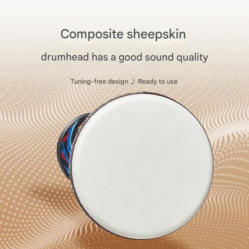 Drum Afrika 8 Inci, Drum Tanga - Musical Instrument Africa ulasan dan harga