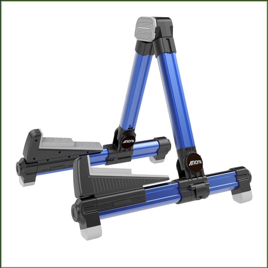 Stand Gitar Aluminium Lipat -  - Musical Instrument Organ ulasan dan harga