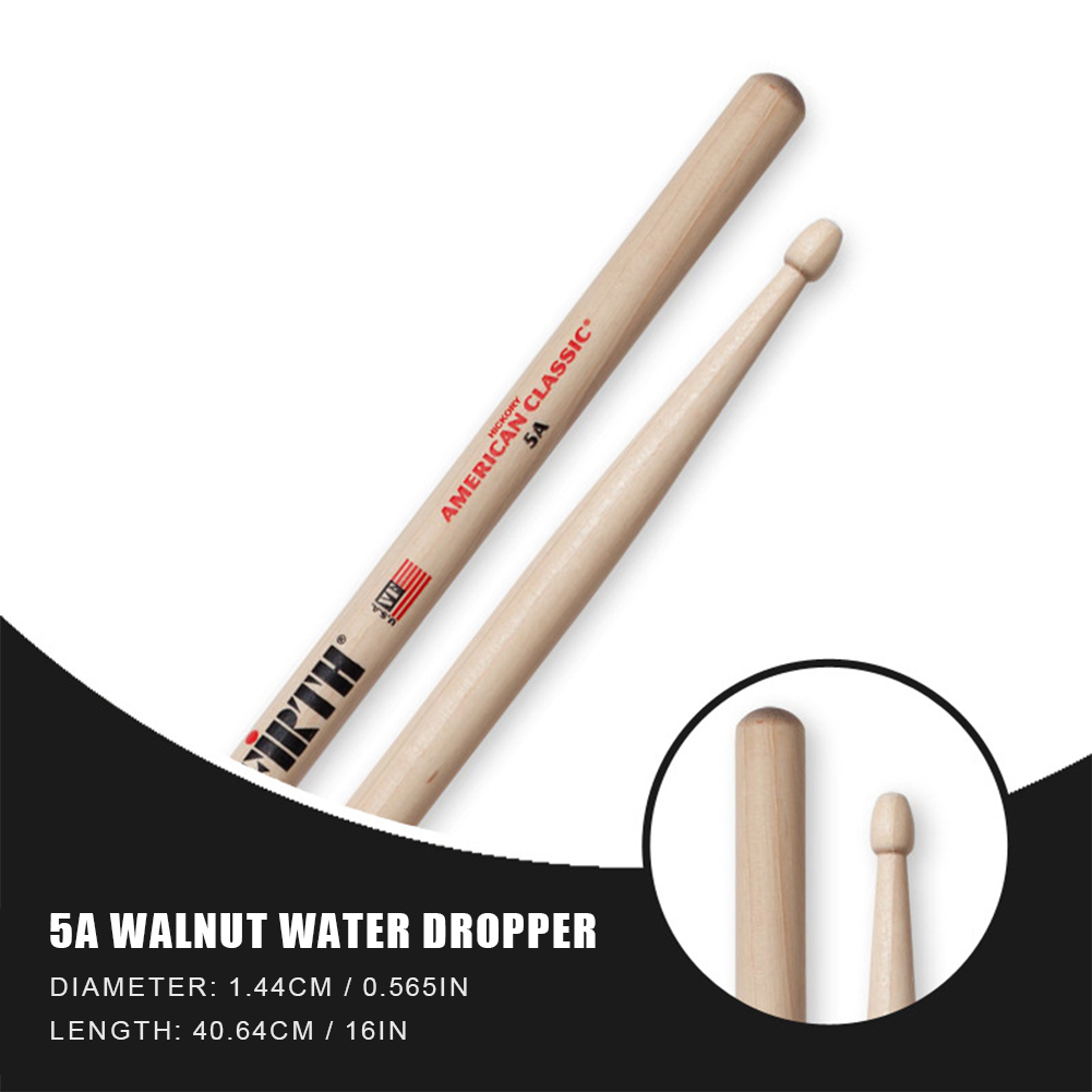 1-5 Pasang Stik Drum 5A/7A Pal - Musical Instrument Handpan ulasan dan harga