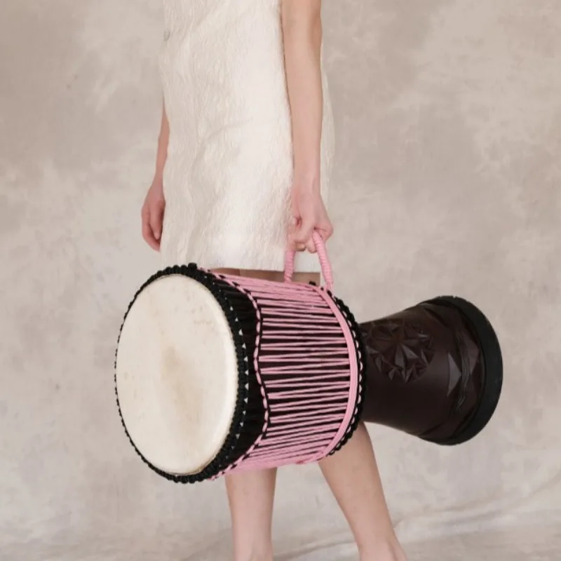 12 Inch Djembe Mahogany Africa - Musical Instrument Percussion ulasan dan harga