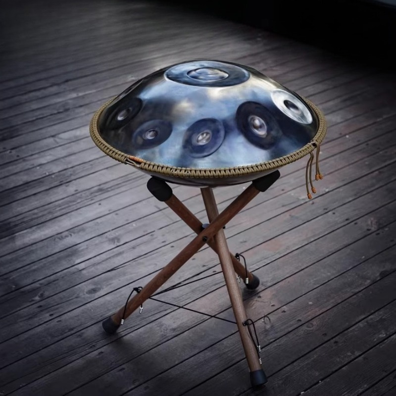 Stand Handpan Kayu Solid Buata - Musical Instrument Handpan ulasan dan harga