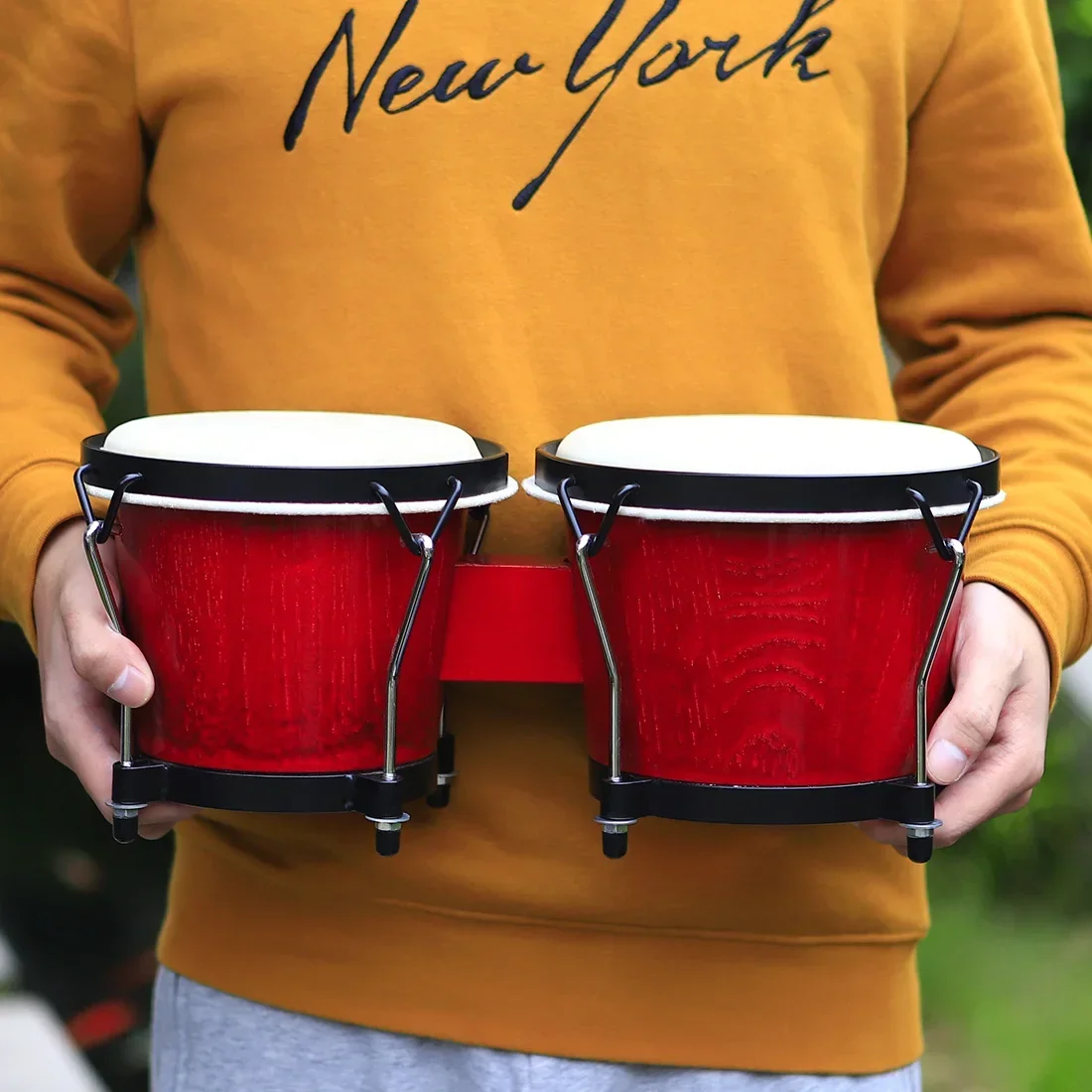 IRIN Drum Bongo Afrika Kayu Su - Musical Instrument Percussion ulasan dan harga
