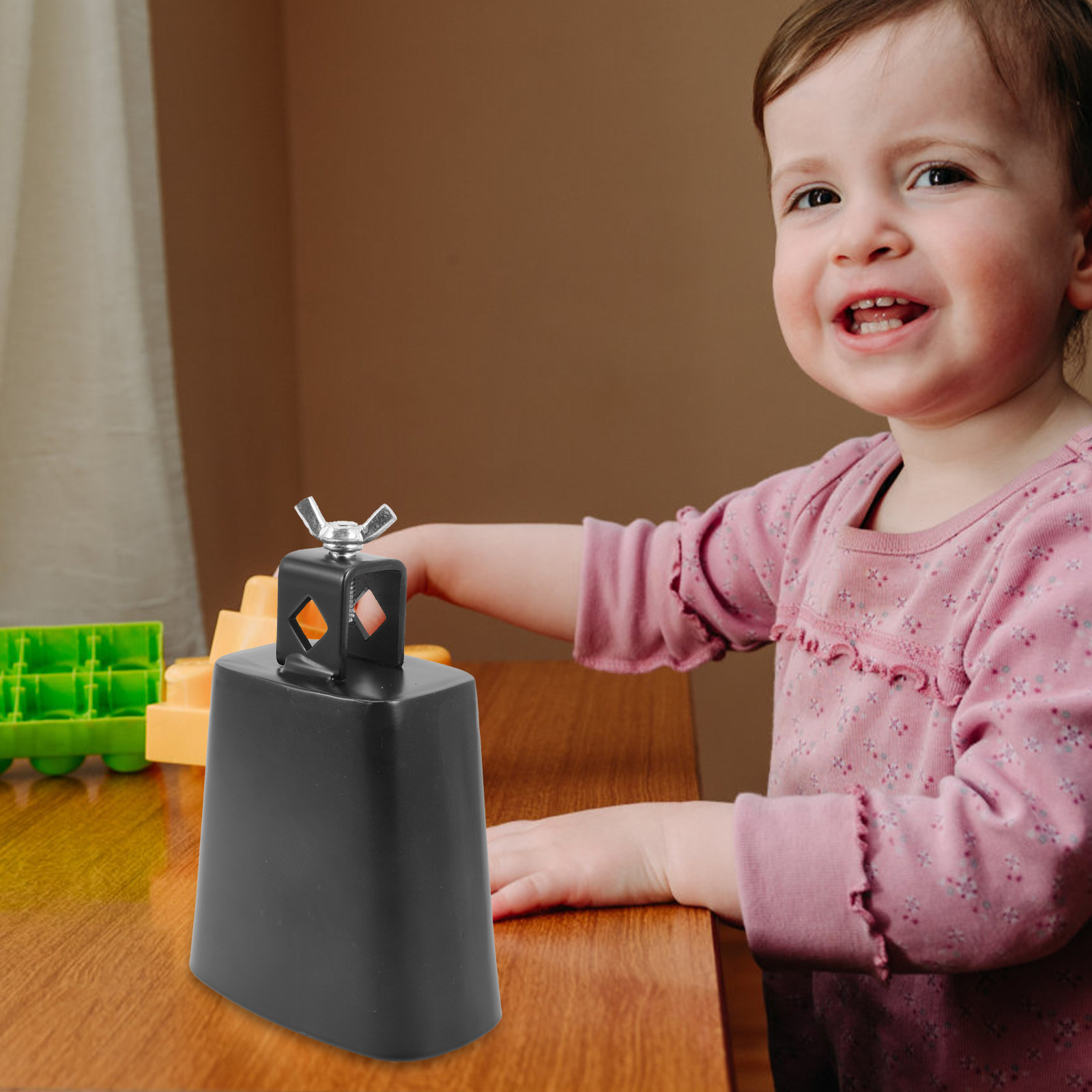 1Set Cowbell Logam Kokoh denga - Musical Instrument Percussion ulasan dan harga