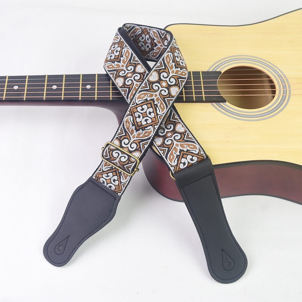 Tali Gitar Bordir Cetak Gaya E - Musical Instrument Organ ulasan dan harga