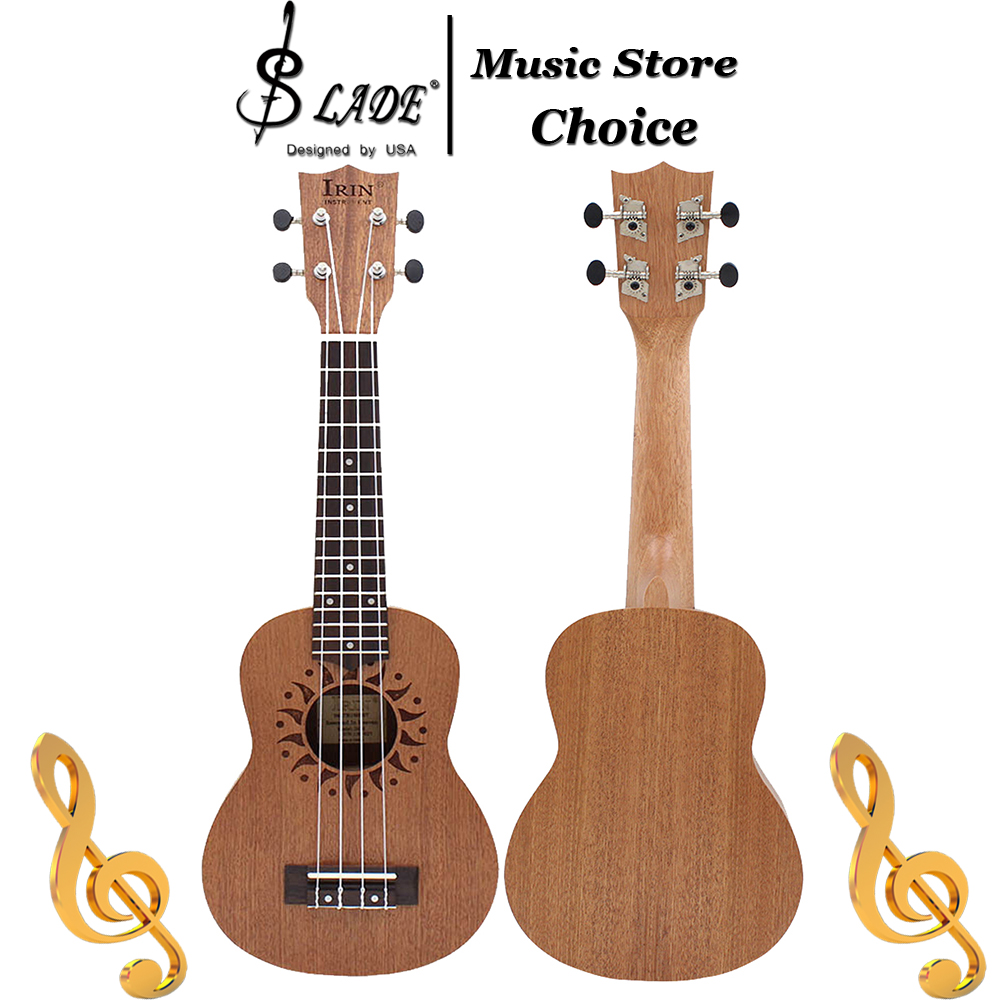 IRIN Ukulele 21 Inci Kayu Soli - Musical Instrument Ending In A ulasan dan harga