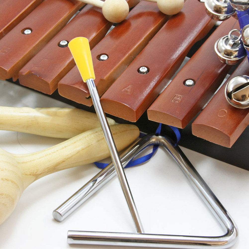 8 Buah Palu Besi Segitiga Prof - Musical Instrument Triangle ulasan dan harga