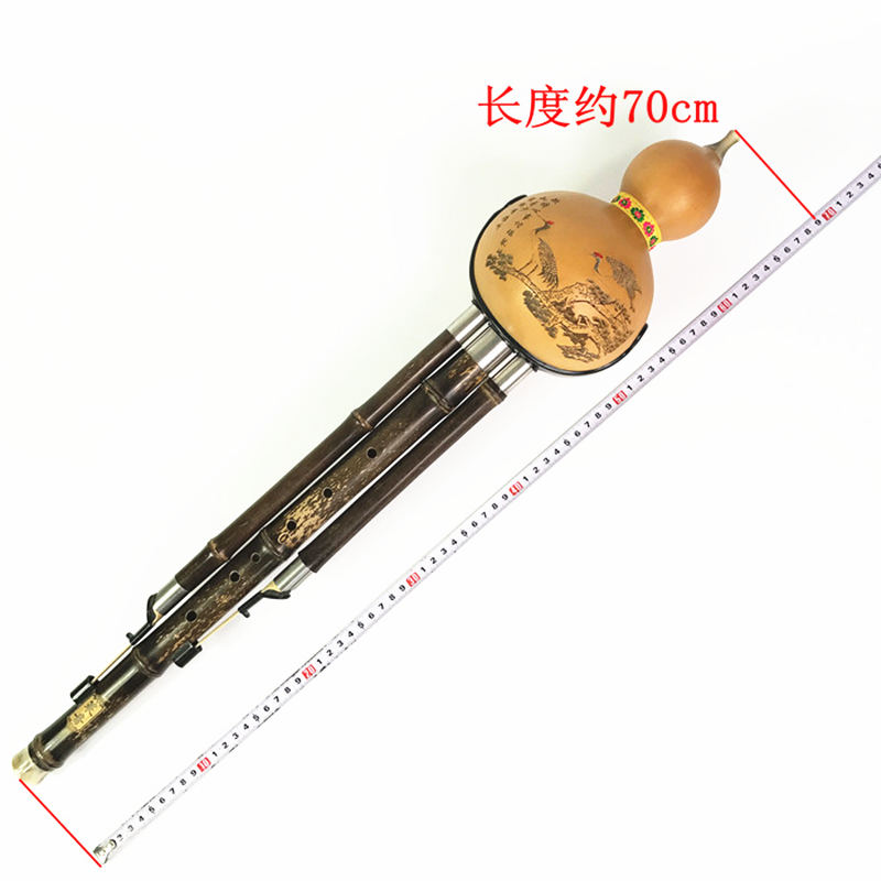 Seruling Labu Bambu Hitam Hulu - Musical Instrument Qin ulasan dan harga